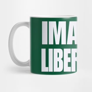 IMAGINE LIBERATION - Redo - White - Back Mug